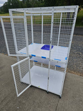 Load image into Gallery viewer, Add-on Divider with Recessed Litter Pan for Walk-in Enclosures Model 510 and 515