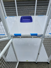 Load image into Gallery viewer, Add-on Divider with Recessed Litter Pan for Walk-in Enclosures Model 510 and 515