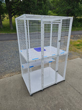 Load image into Gallery viewer, Add-on Divider with Recessed Litter Pan for Walk-in Enclosures Model 510 and 515