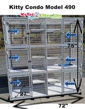 Load image into Gallery viewer, KITTY CONDO MODEL 490