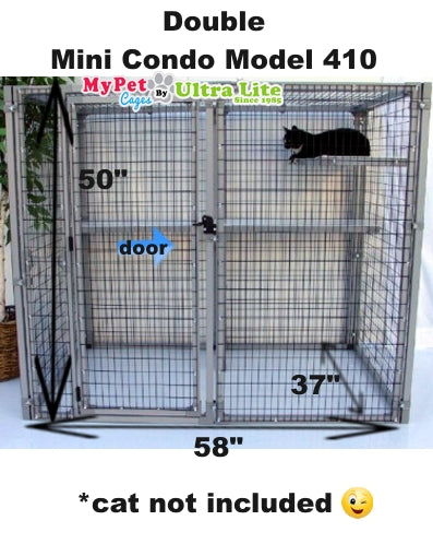 DOUBLE MINI CONDO MODEL 410