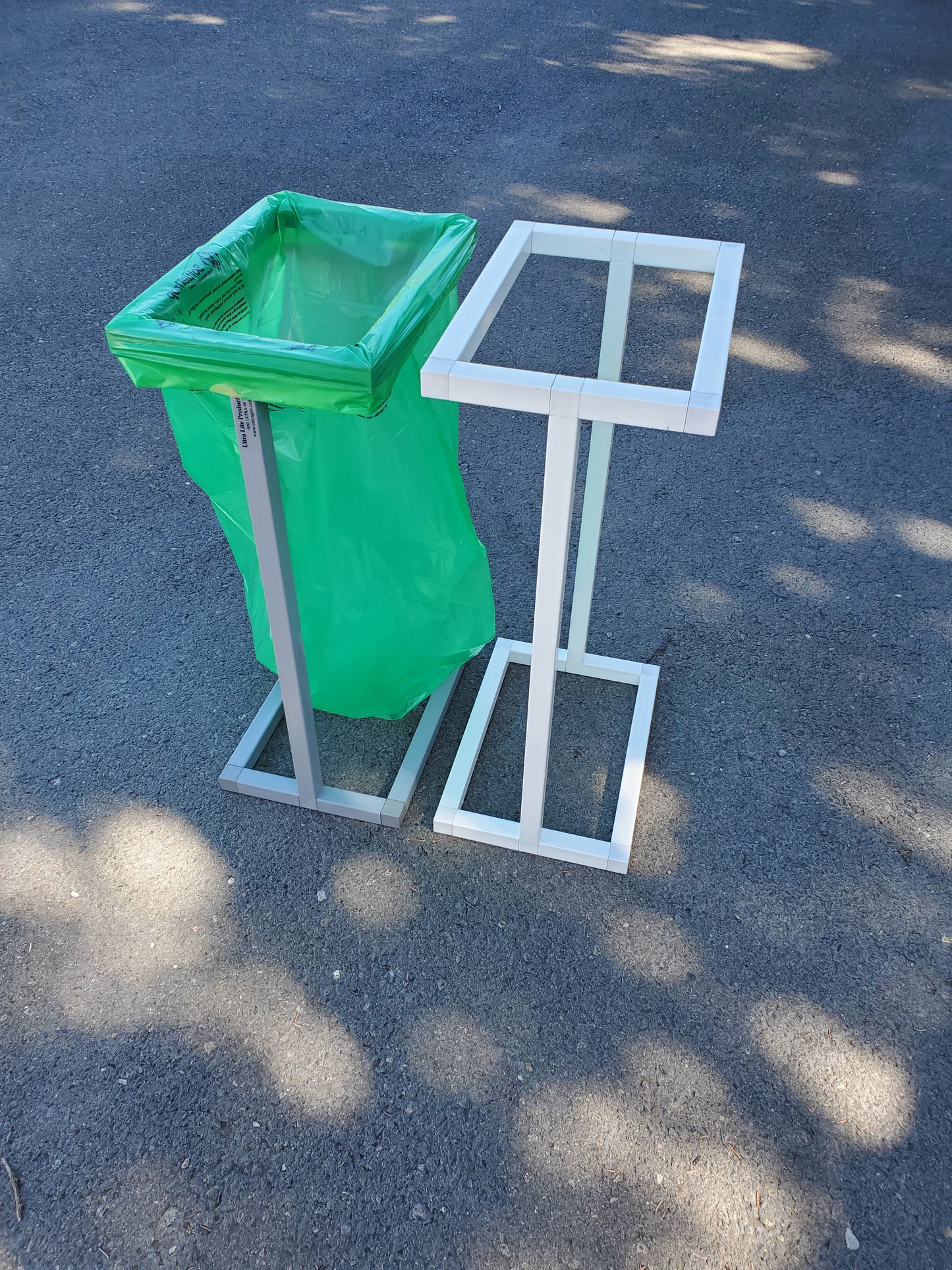 Green bag holder