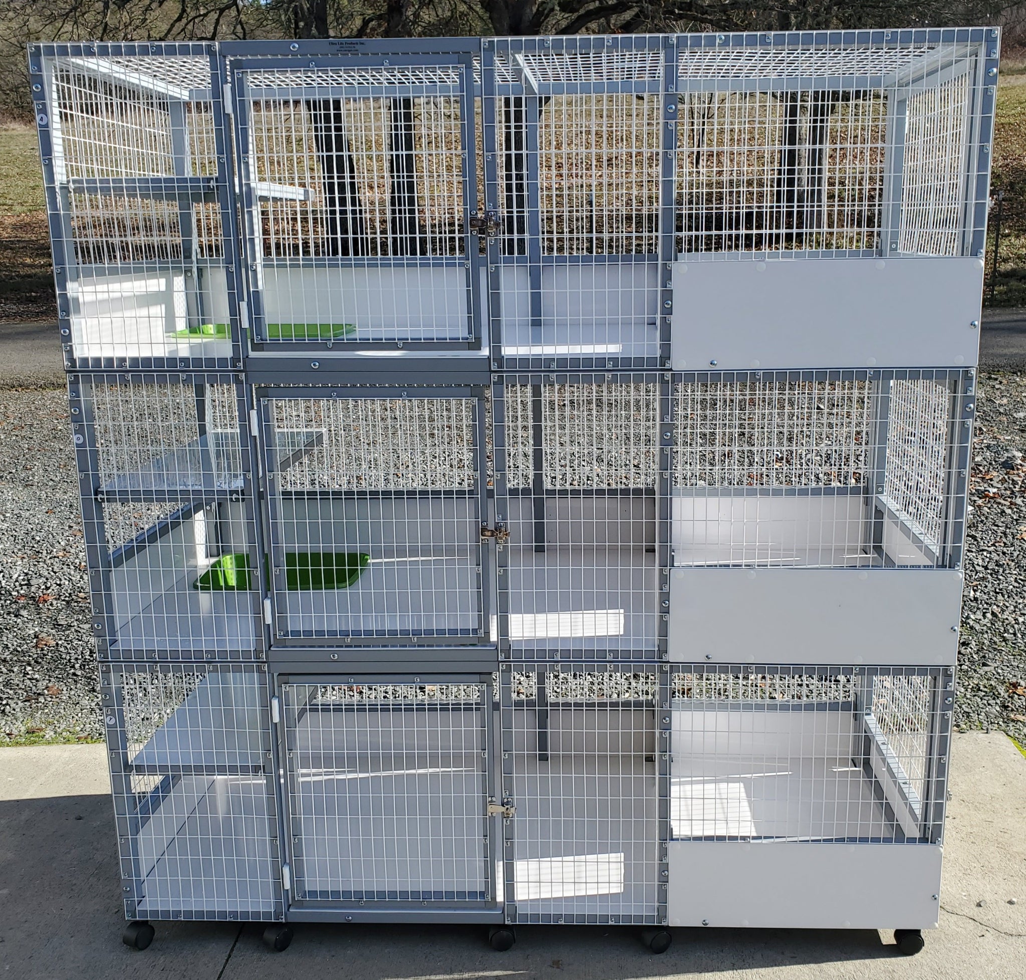 Cat breeding cages best sale