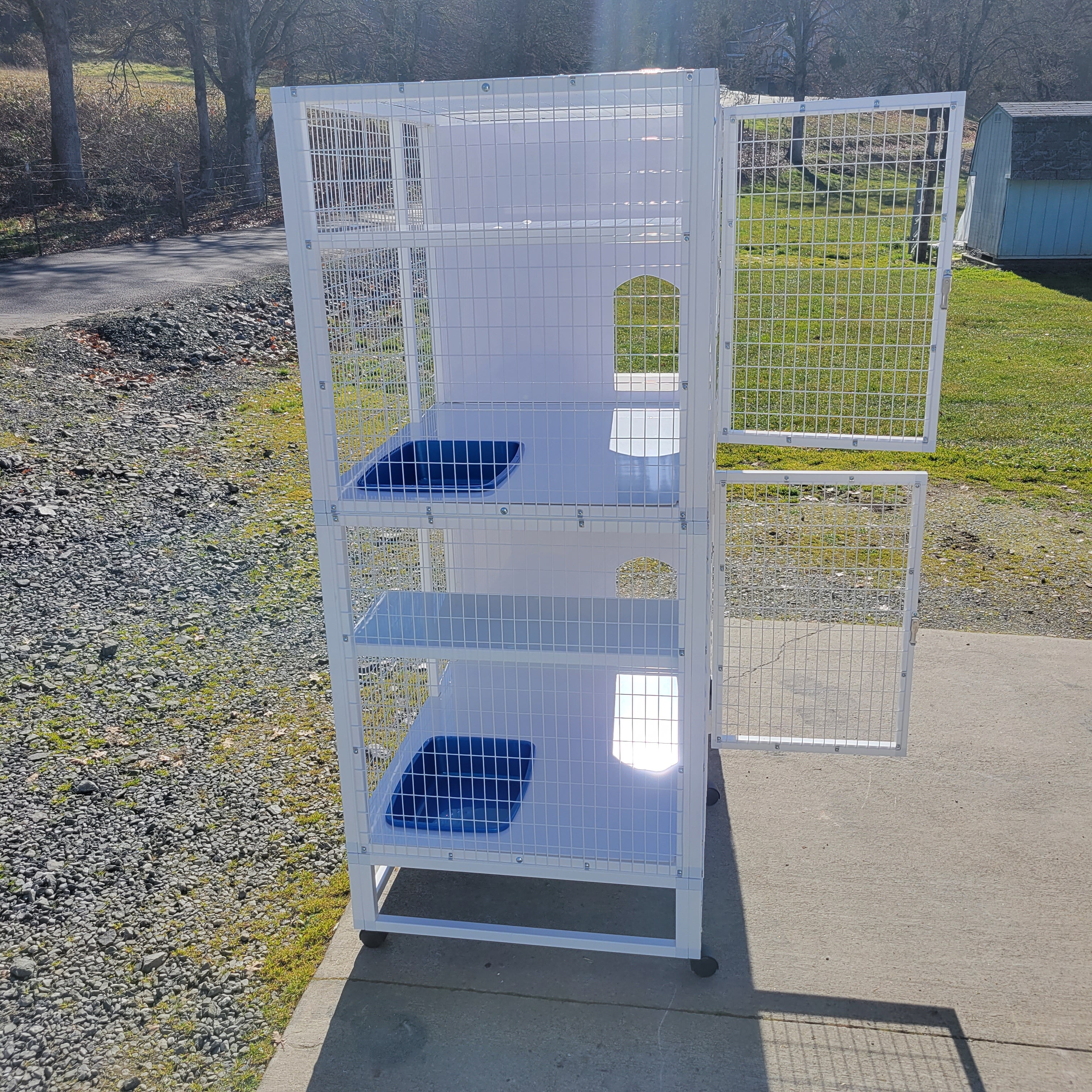 ベース kitty KITTY CONDO MODEL 520-K – My Pet Cages
