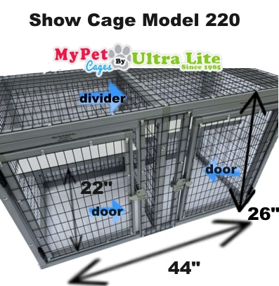 SHOW CAGE MODEL 220