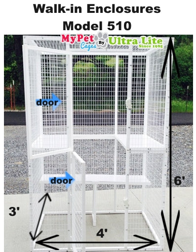 WALK-IN ENCLOSURE MODEL 510