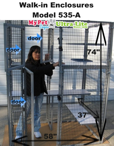 WALK-IN ENCLOSURE MODEL 535-A