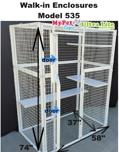 WALK-IN ENCLOSURE MODEL 535