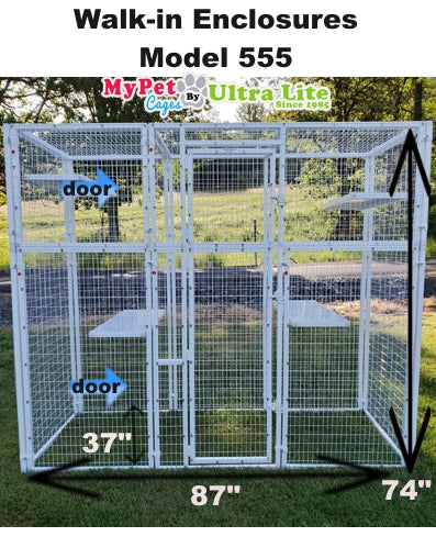 WALK-IN ENCLOSURE MODEL 555
